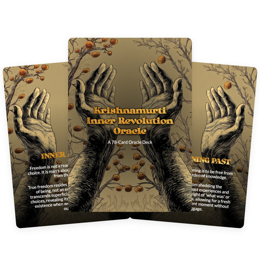 Krishnamurti - Inner Revolution Oracle - 78 Cards