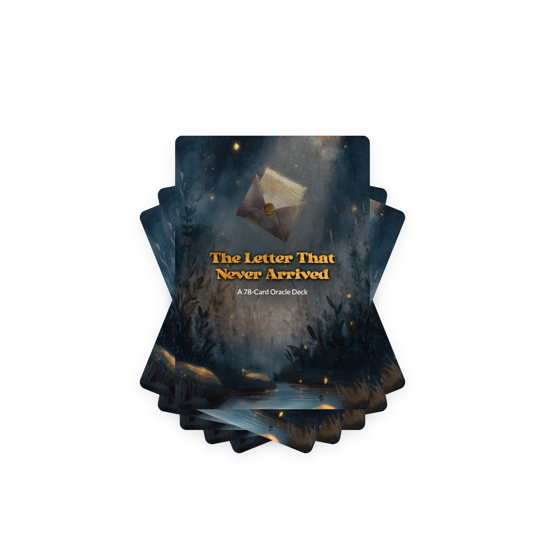 The Unsent Letter Oracle - Oracle Cards