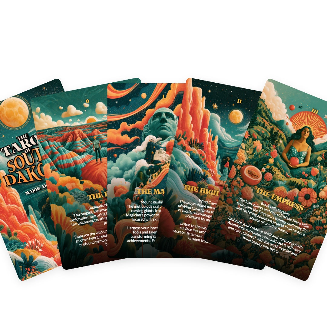 The Tarot of South Dakota - The 22 Major Arcana