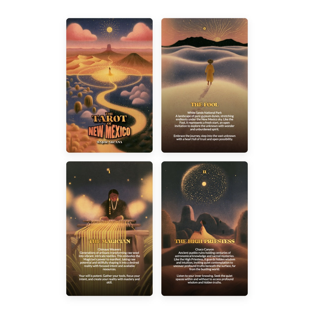 The Tarot of New Mexico - The 22 Major Arcana