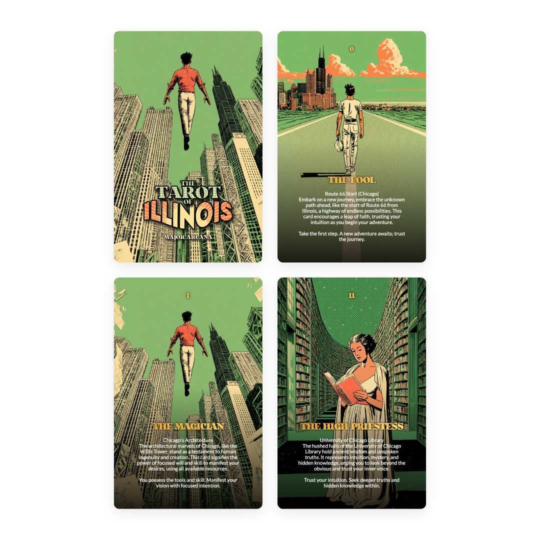 The Tarot of Illinois - The 22 Major Arcana
