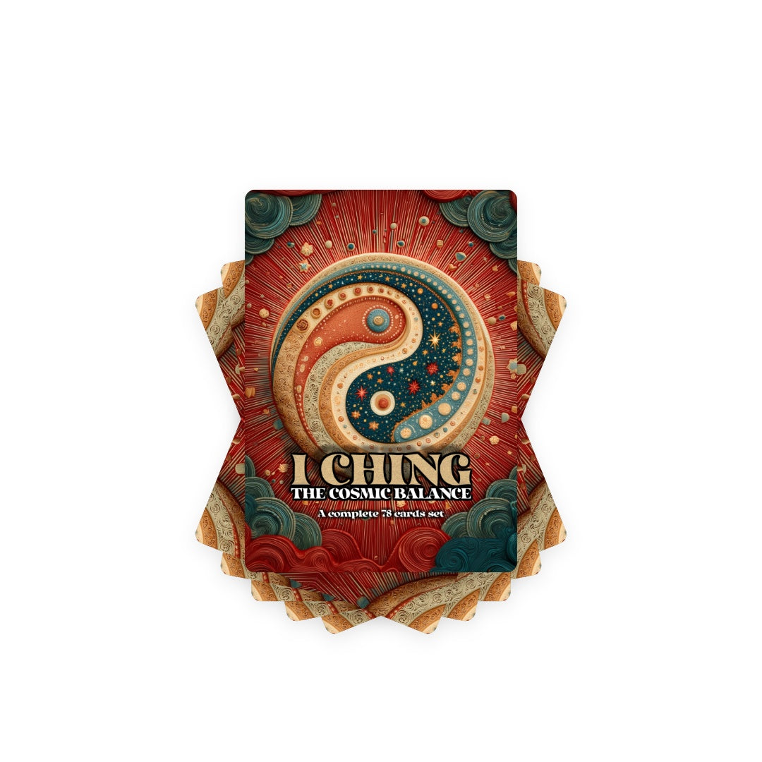 I Ching The Cosmic Balance - A complete 78 cards set