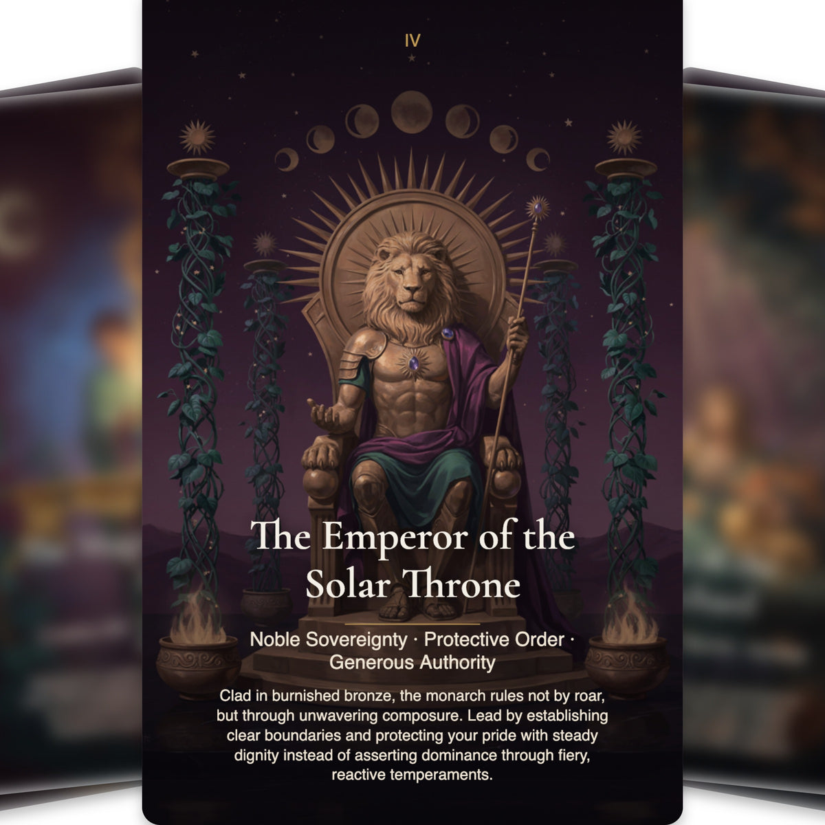 The Tarot of Leo — arrangement 11