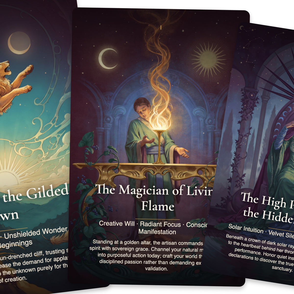 The Tarot of Leo — arrangement 4