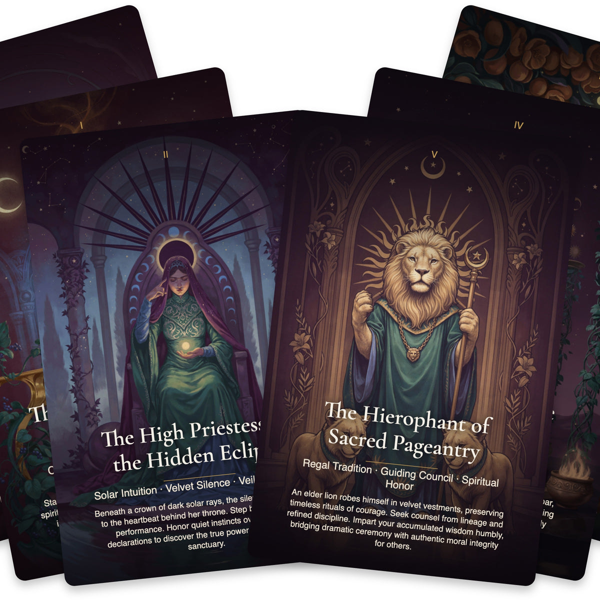 The Tarot of Leo — arrangement 6