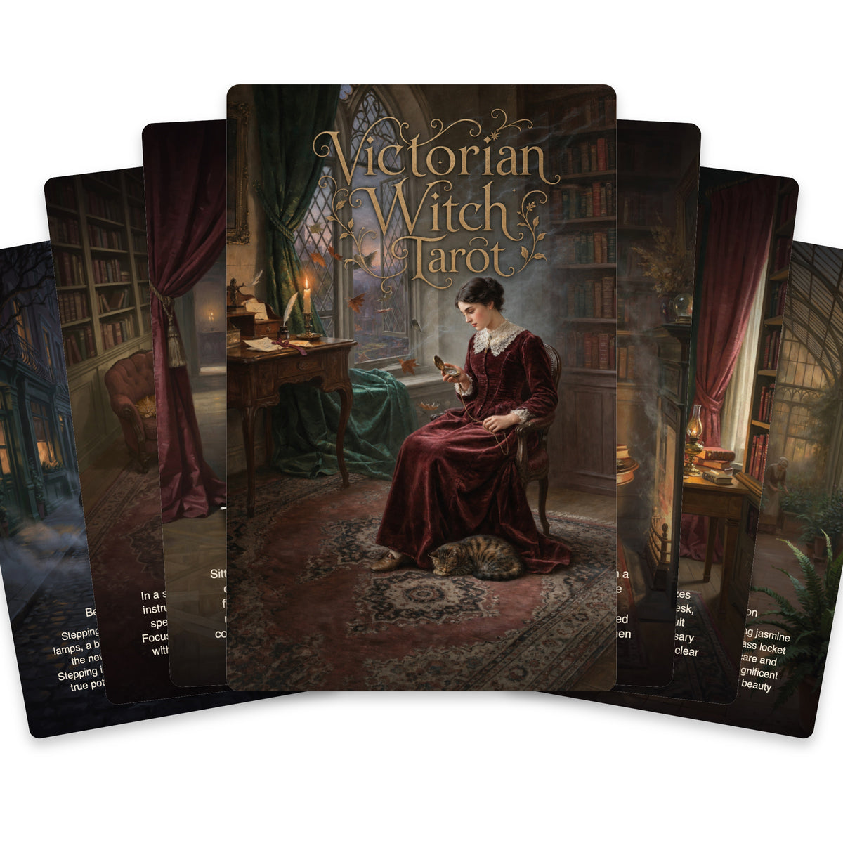 Victorian Witch Tarot — arrangement 1