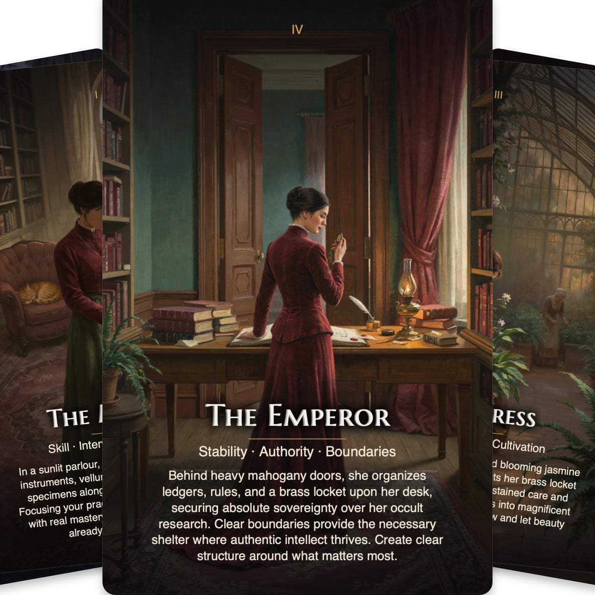 Victorian Witch Tarot — arrangement 11