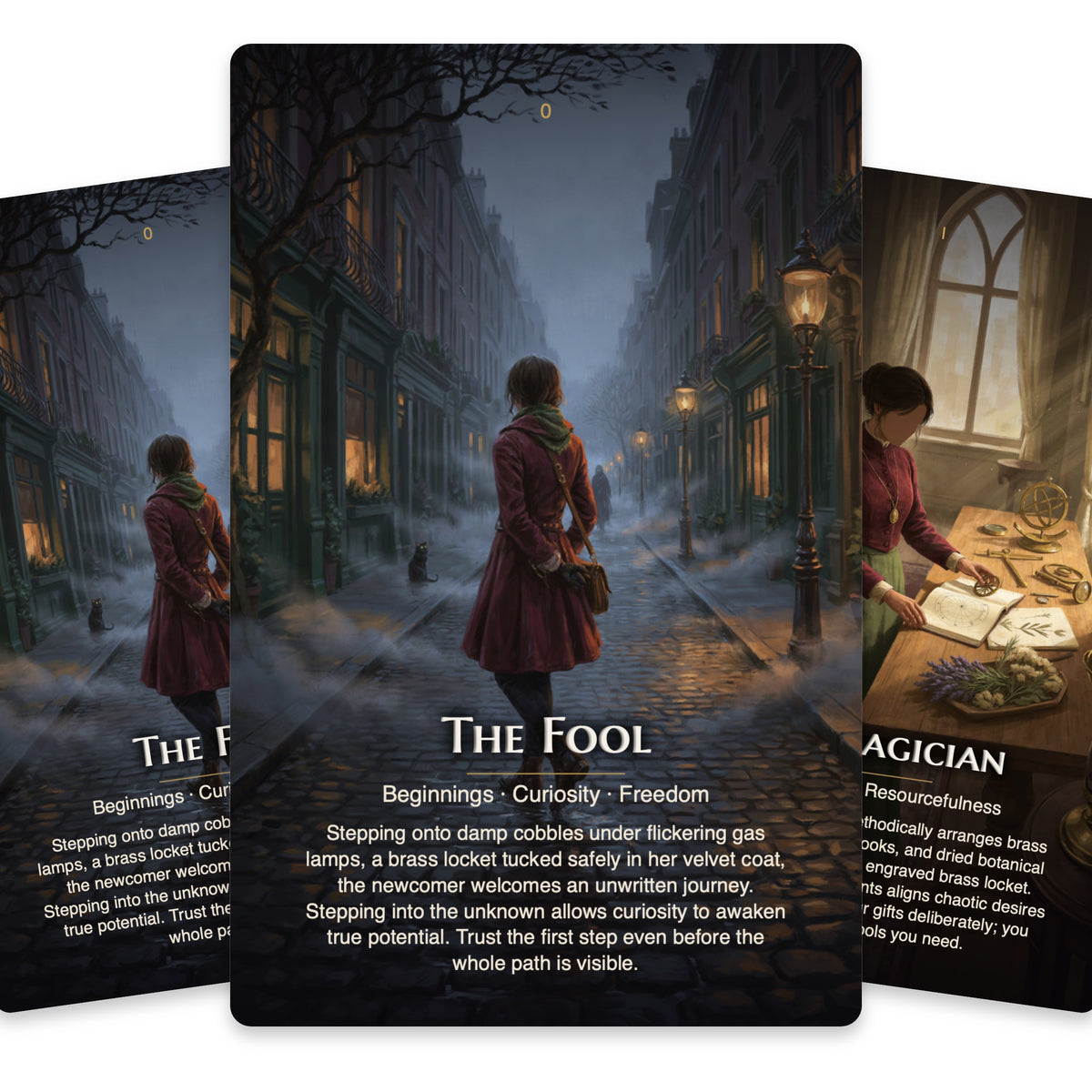 Victorian Witch Tarot — arrangement 5