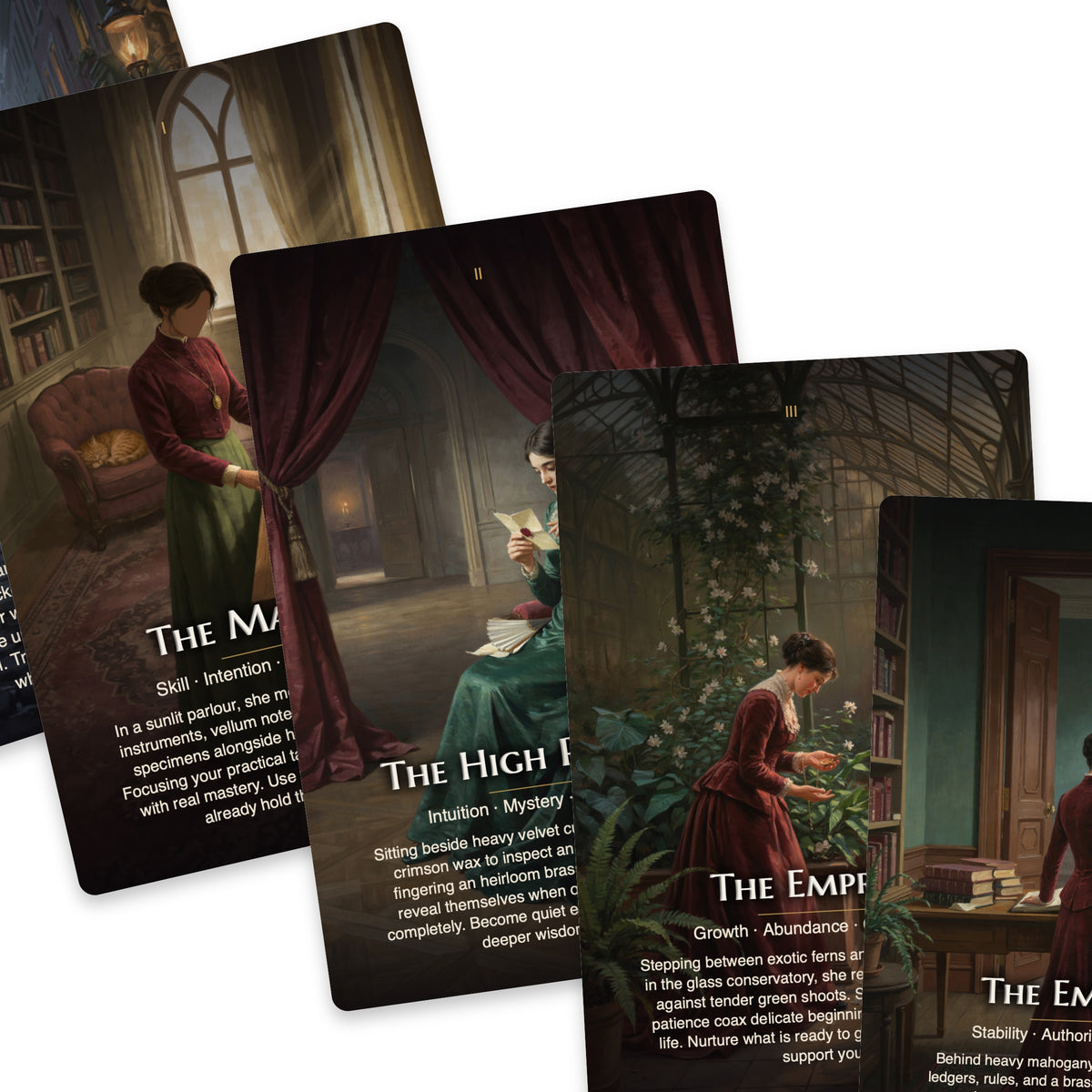 Victorian Witch Tarot — arrangement 8