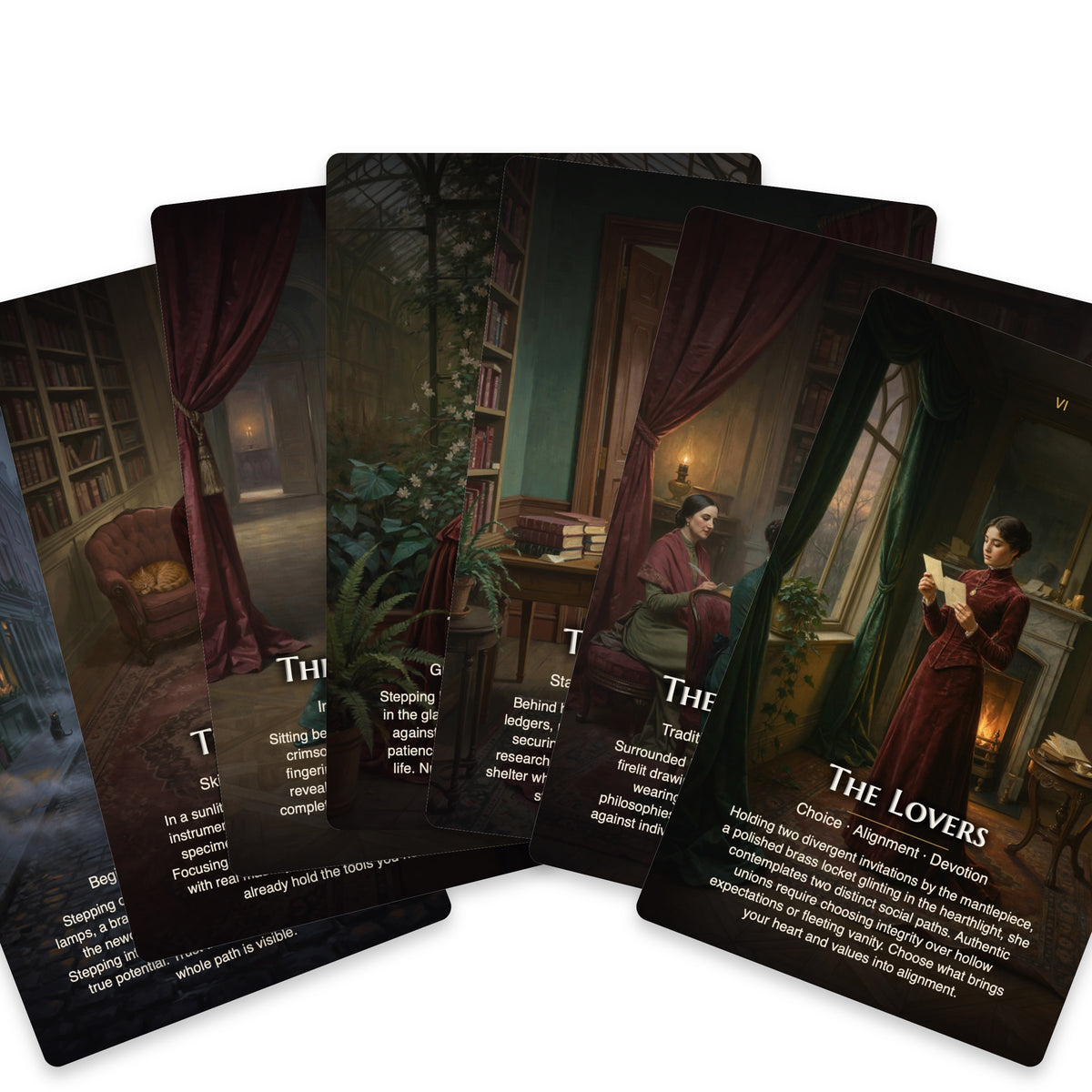 Victorian Witch Tarot — arrangement 9