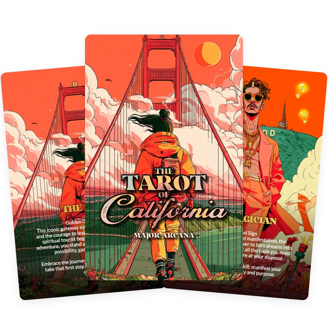 The Tarot of California - The 22 Major Arcana