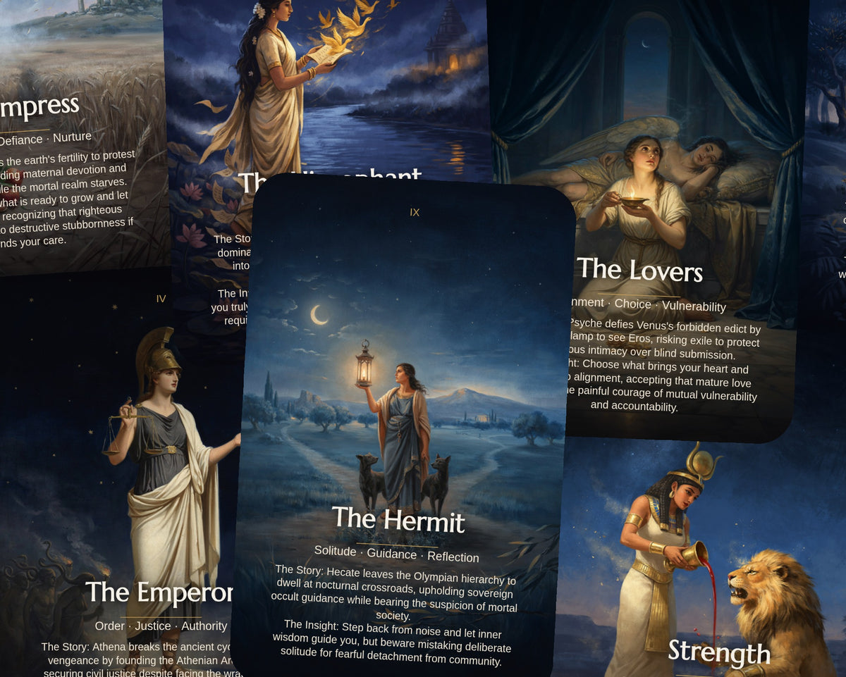 Rebel Goddesses Tarot - The 22 Major Arcana — arrangement 2