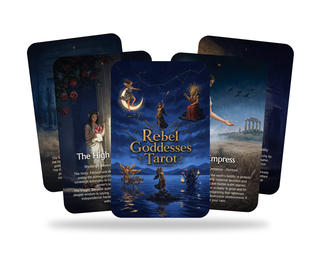 Rebel Goddesses Tarot - The 22 Major Arcana — arrangement 5