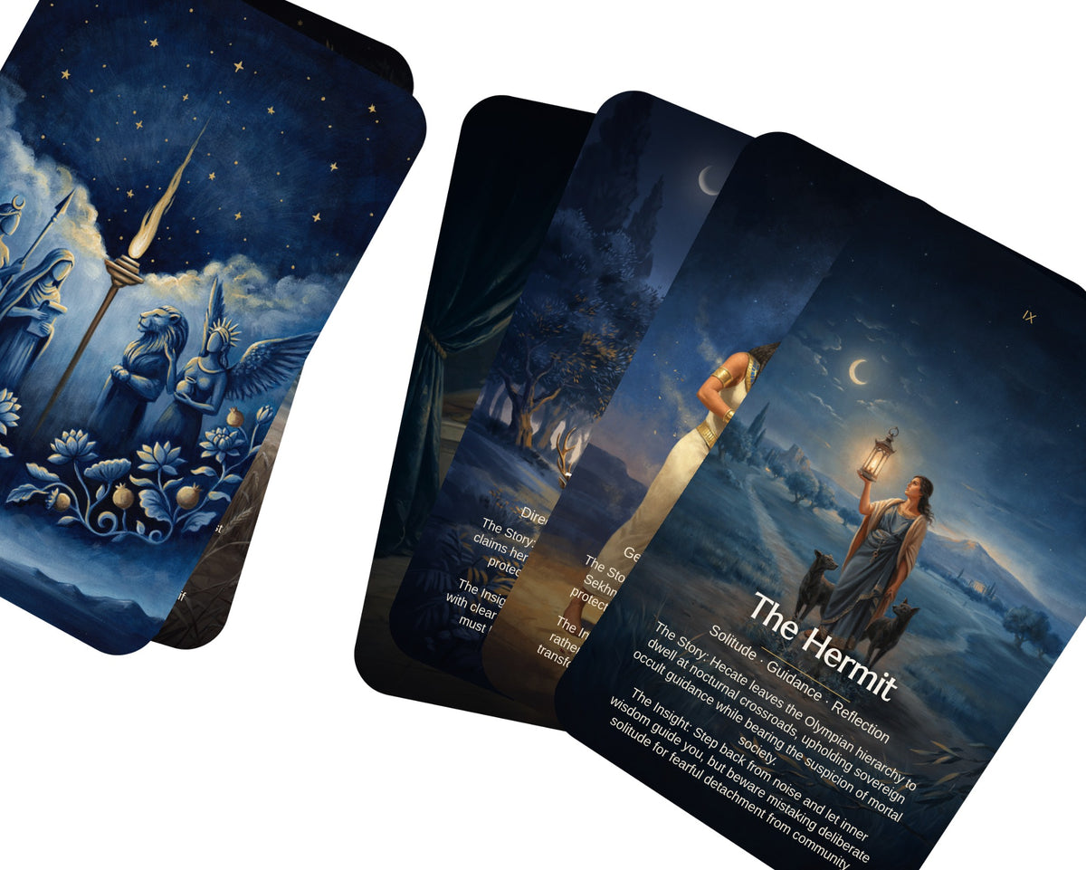 Rebel Goddesses Tarot - The 22 Major Arcana — arrangement 6