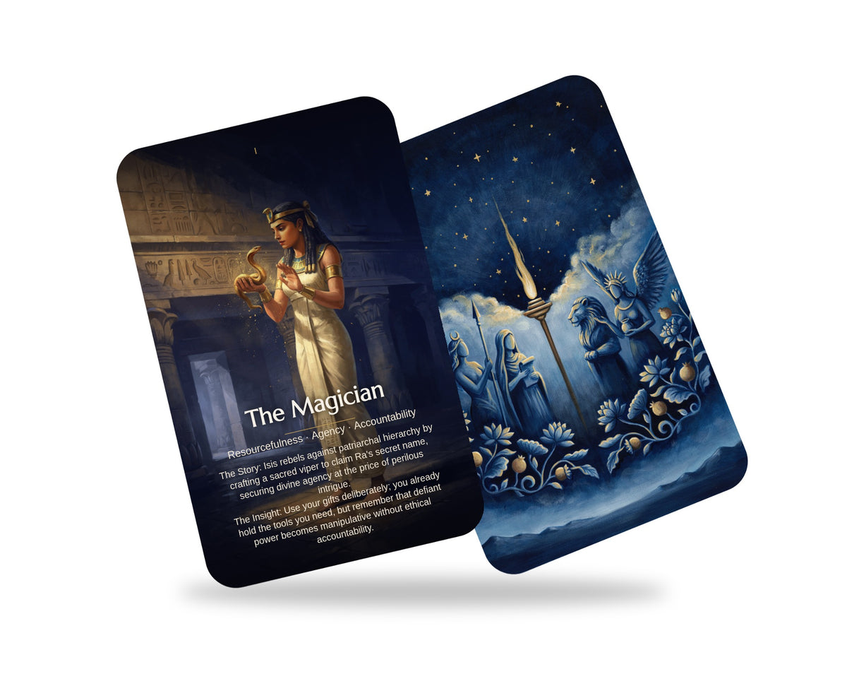 Rebel Goddesses Tarot - The 22 Major Arcana — arrangement 9