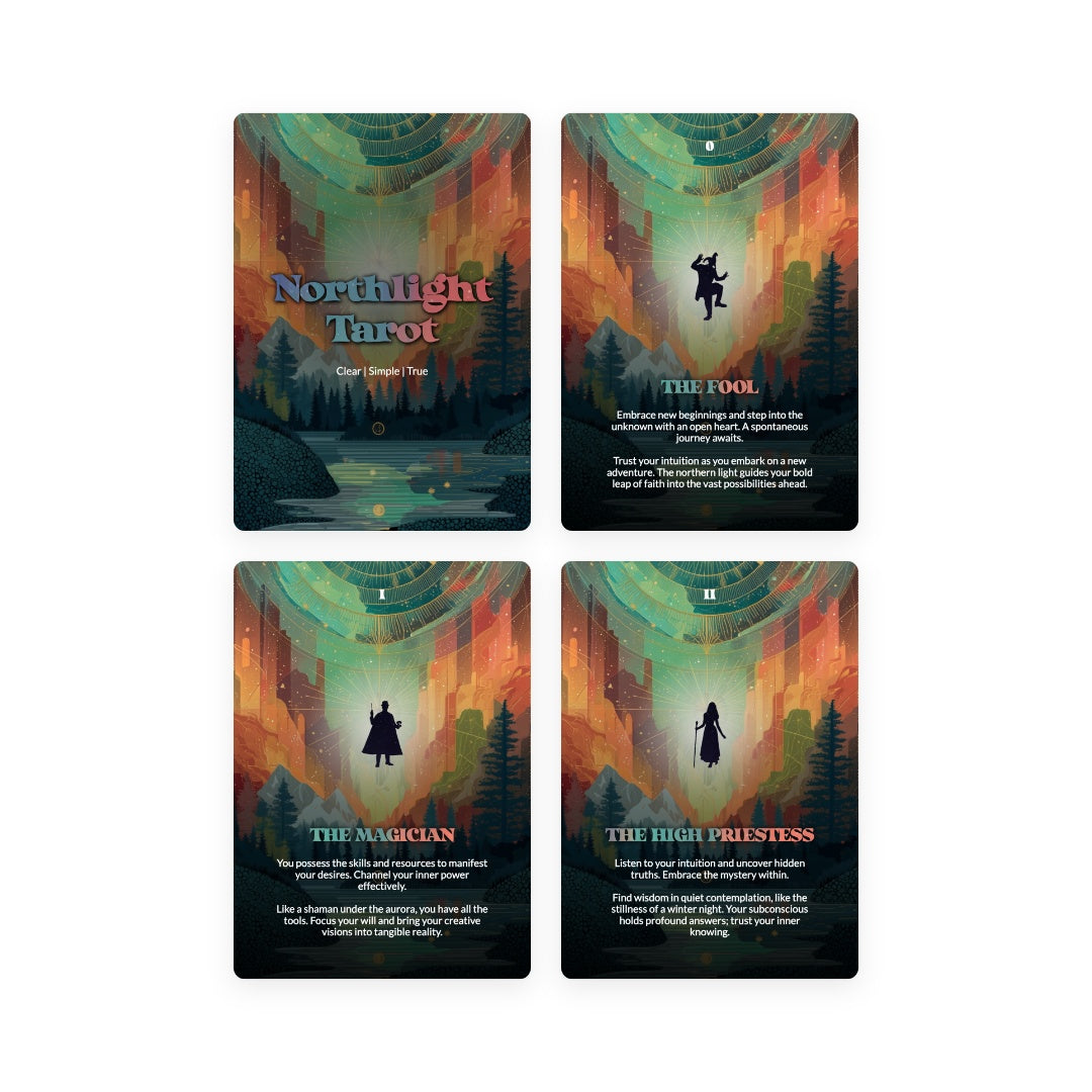 Northlight Tarot - 78 cards