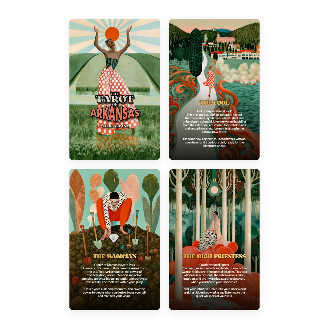 The Tarot of Arkansas - The 22 Major Arcana