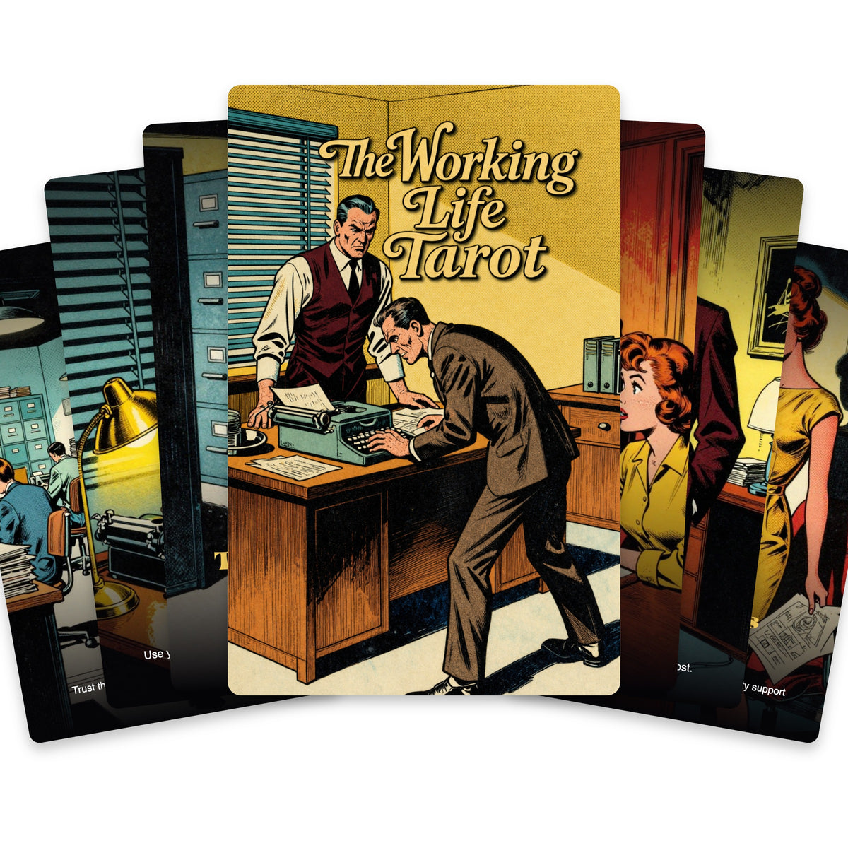 The Working Life Tarot — arrangement 1