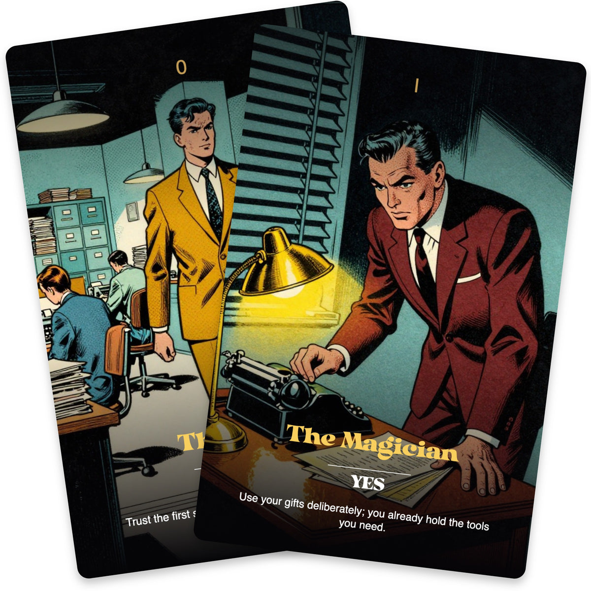 The Working Life Tarot — arrangement 10
