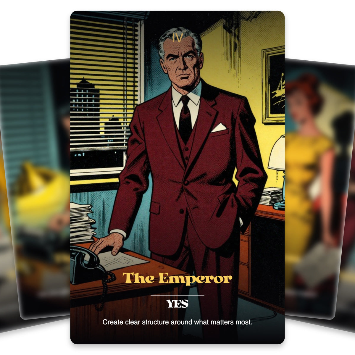 The Working Life Tarot — arrangement 3