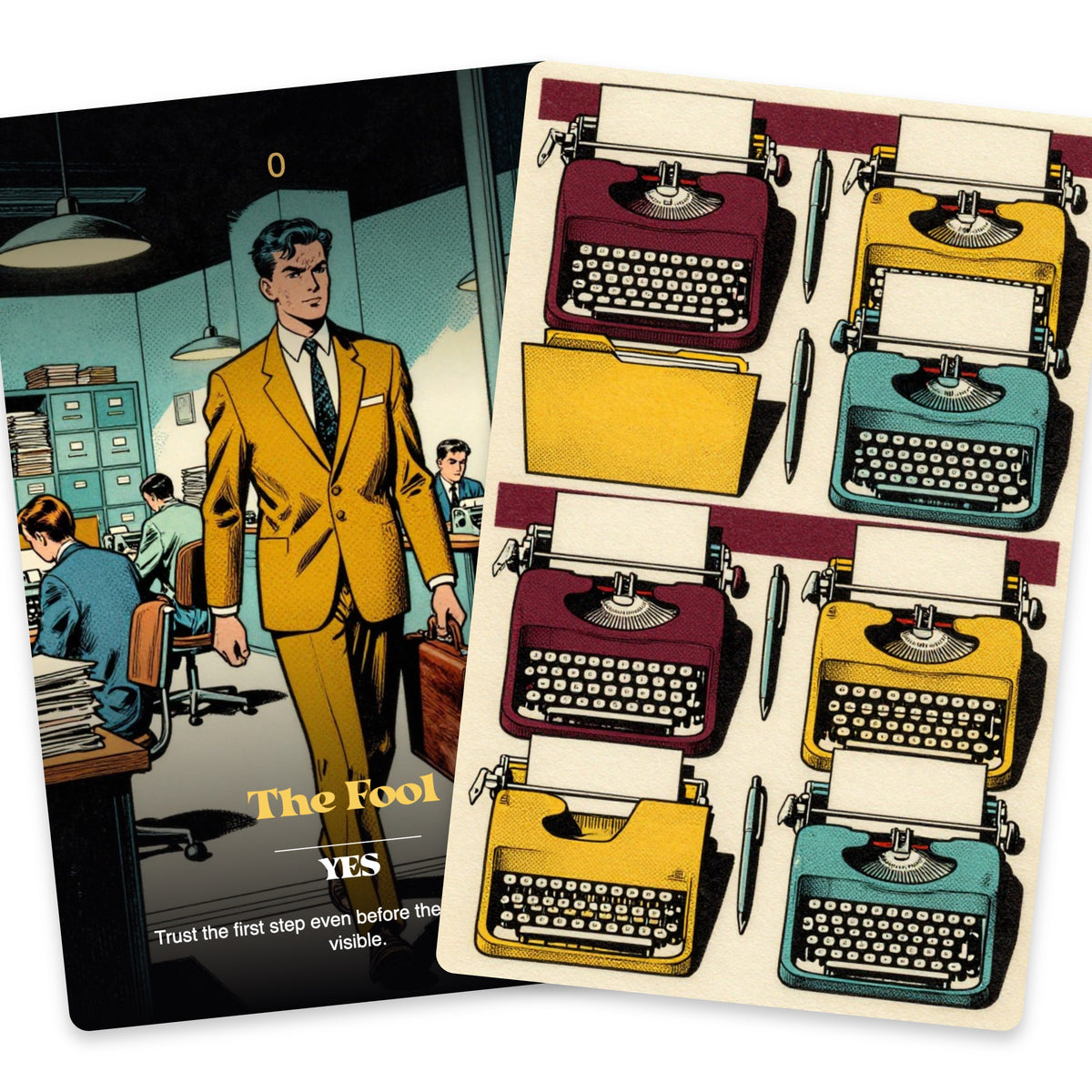 The Working Life Tarot — arrangement 7