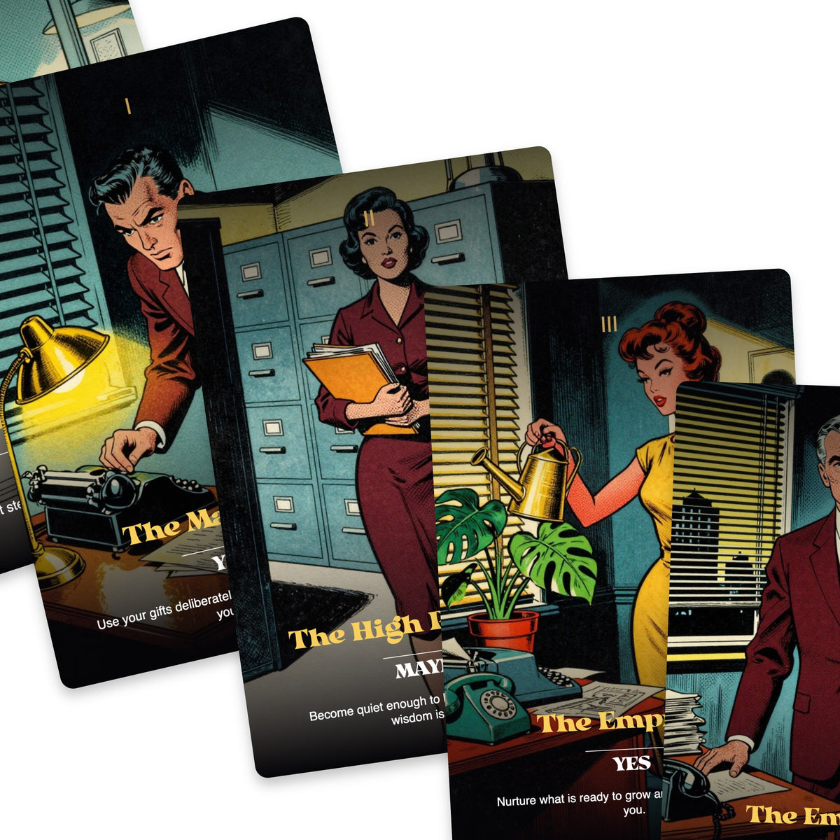 The Working Life Tarot — arrangement 8