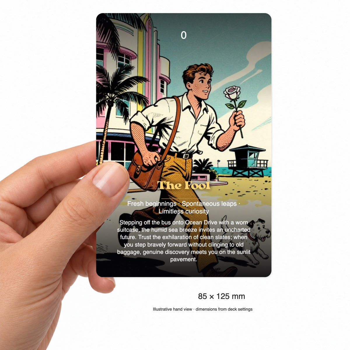 The Tarot of Miami — arrangement 4