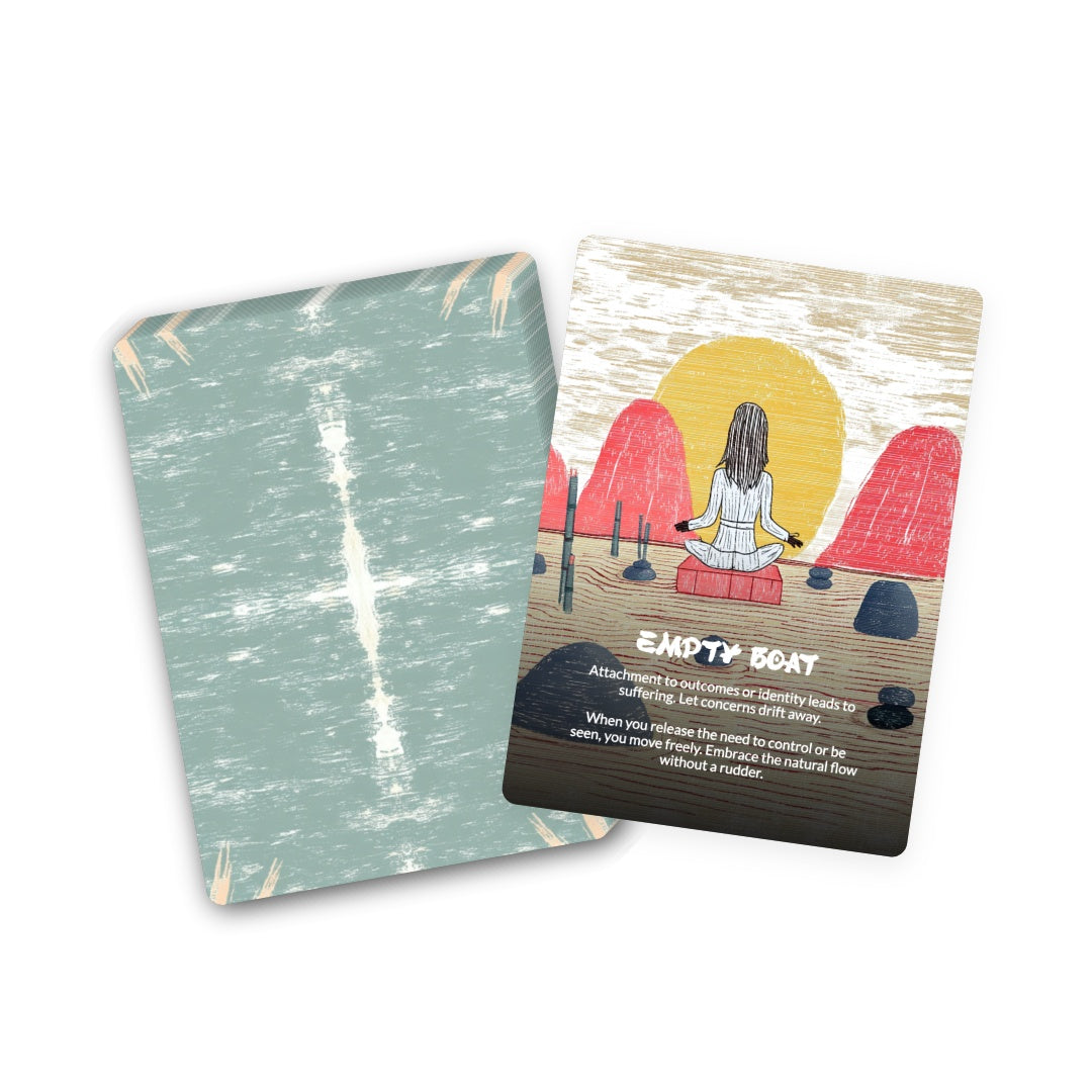 The Little Zen Oracle Deck - 78 small steps. Deep change.