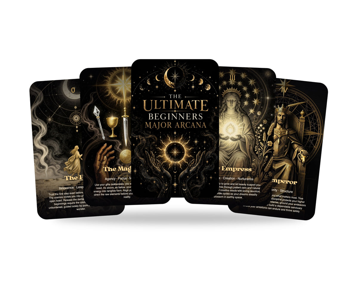 THE ULTIMATE BEGINNERS MAJOR ARCANA — arrangement 1