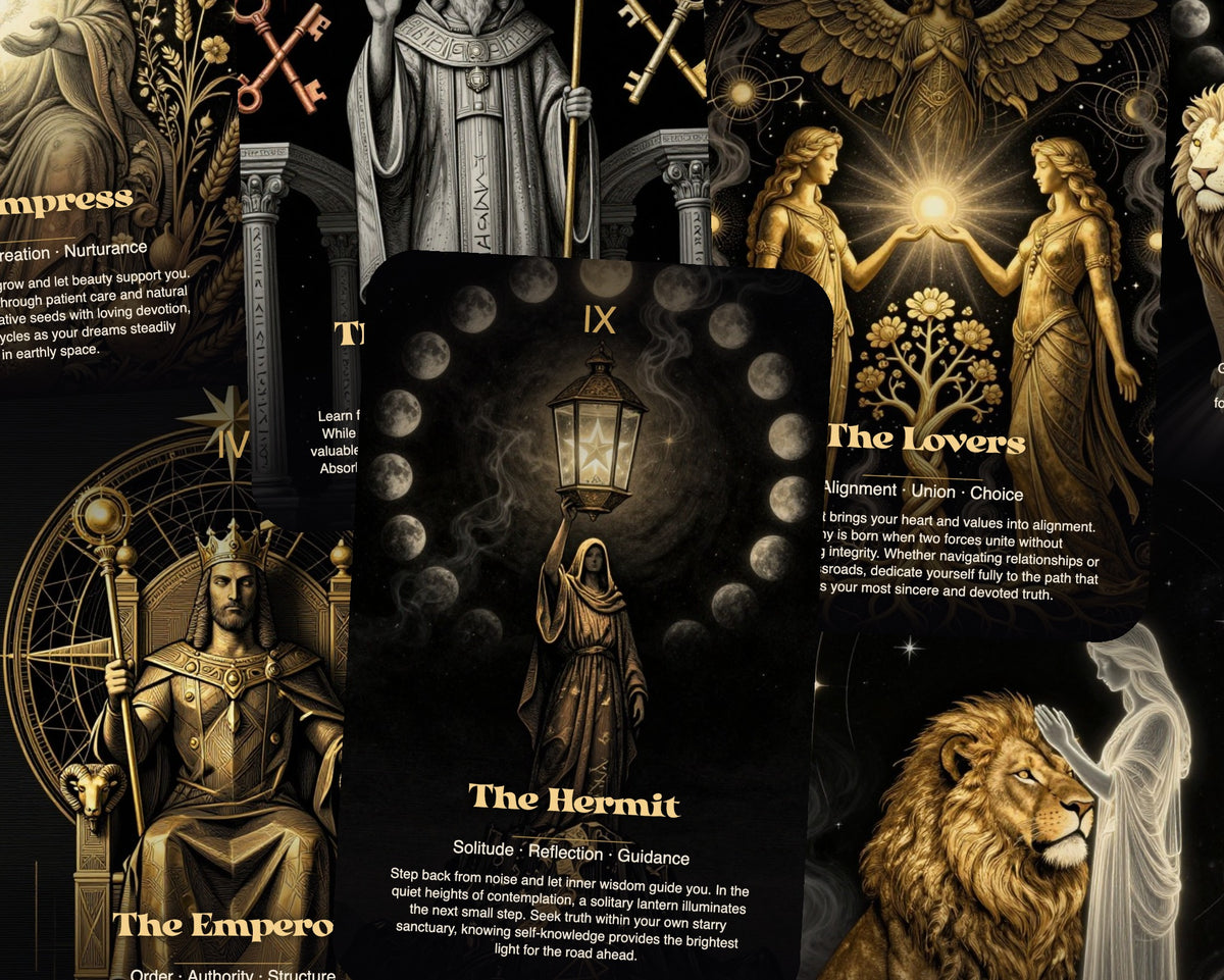 THE ULTIMATE BEGINNERS MAJOR ARCANA — arrangement 2