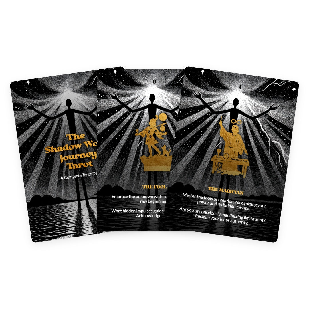 The Shadow Work Journey Tarot - 78 Cards