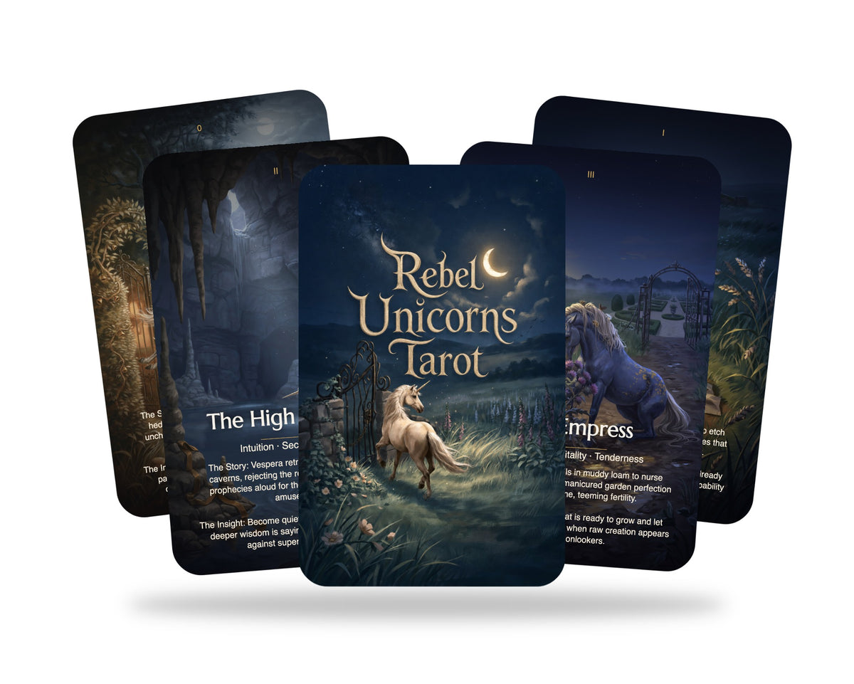 Rebel Unicorns Tarot — arrangement 5