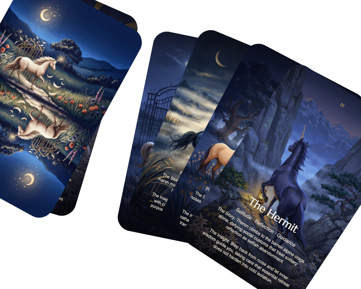 Rebel Unicorns Tarot — arrangement 6