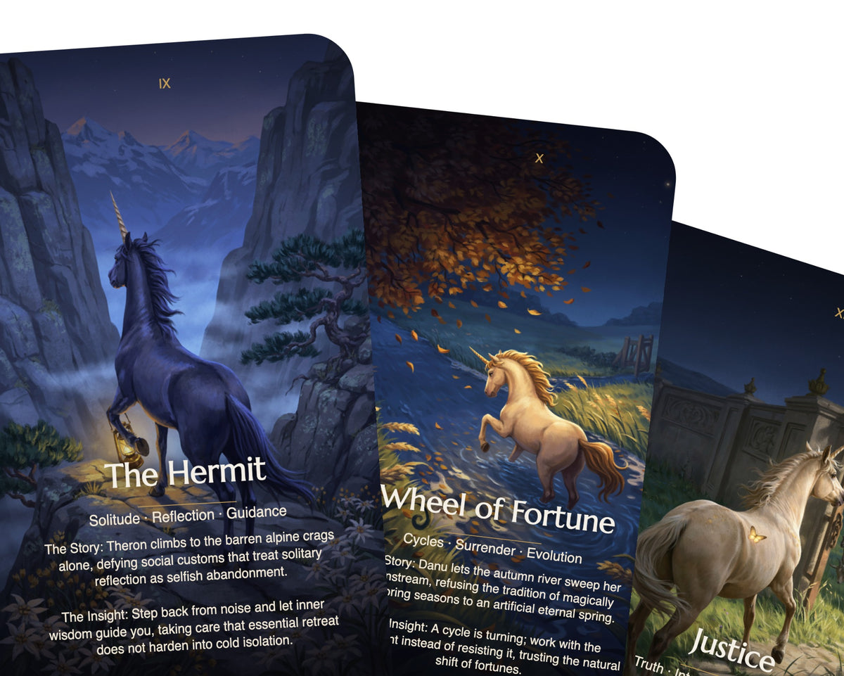 Rebel Unicorns Tarot — arrangement 8