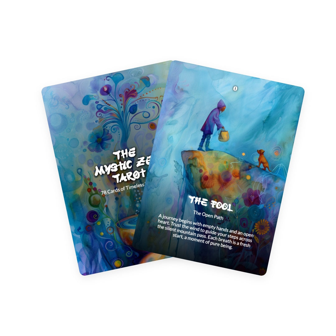 The mystic Zen Tarot - 78 Cards of Timeless wisdom
