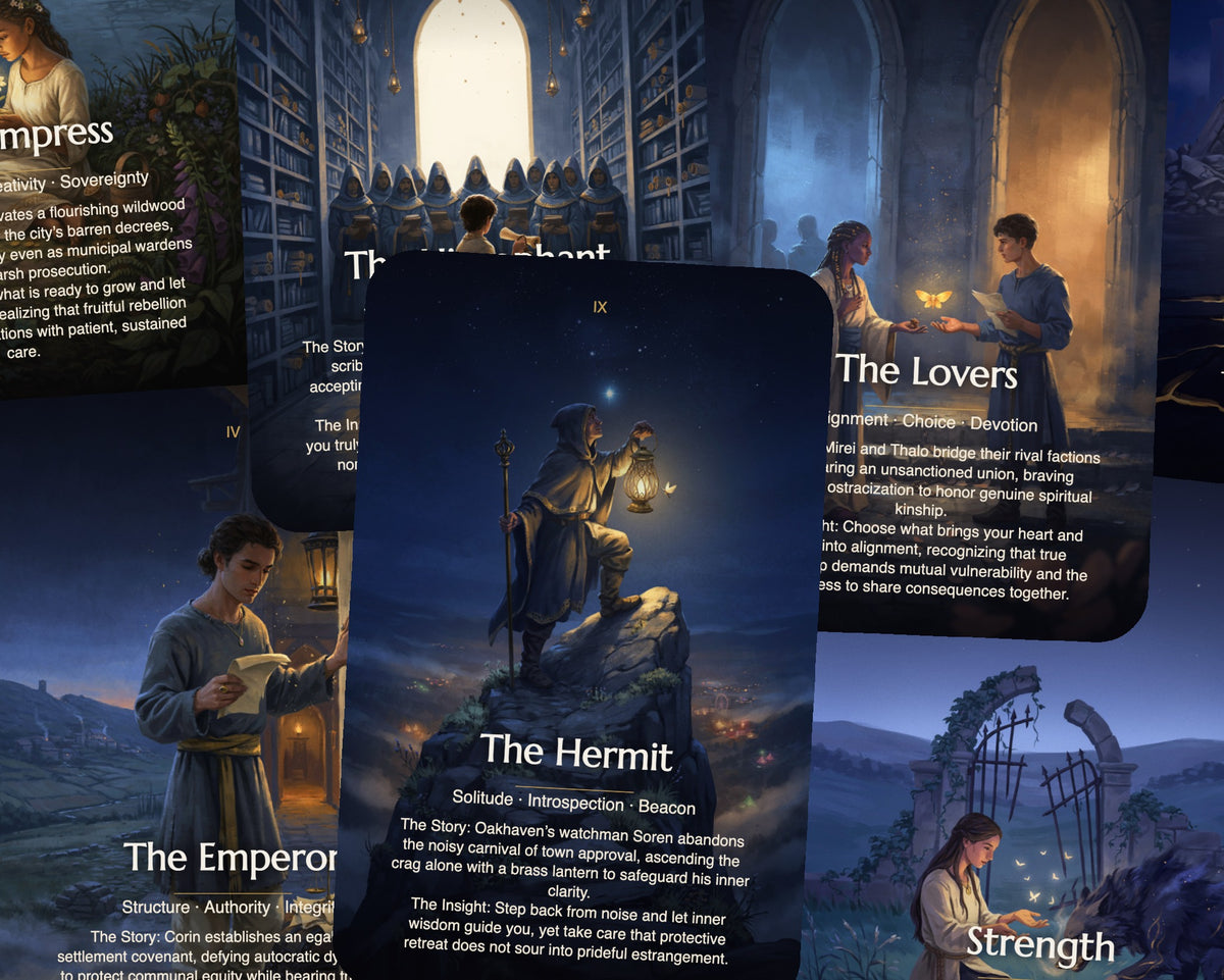 Rebel Dreamers Tarot — arrangement 2