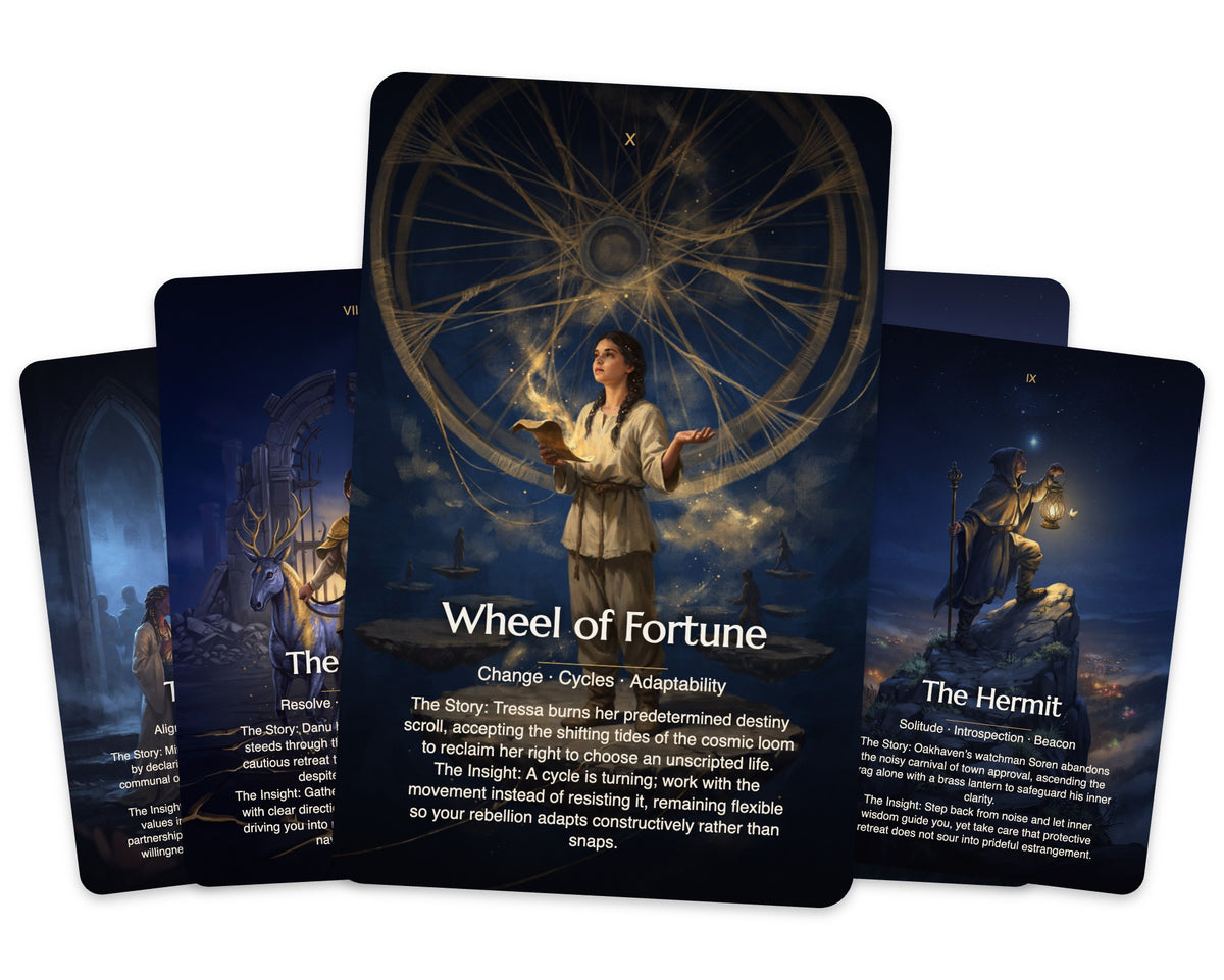 Rebel Dreamers Tarot — arrangement 3
