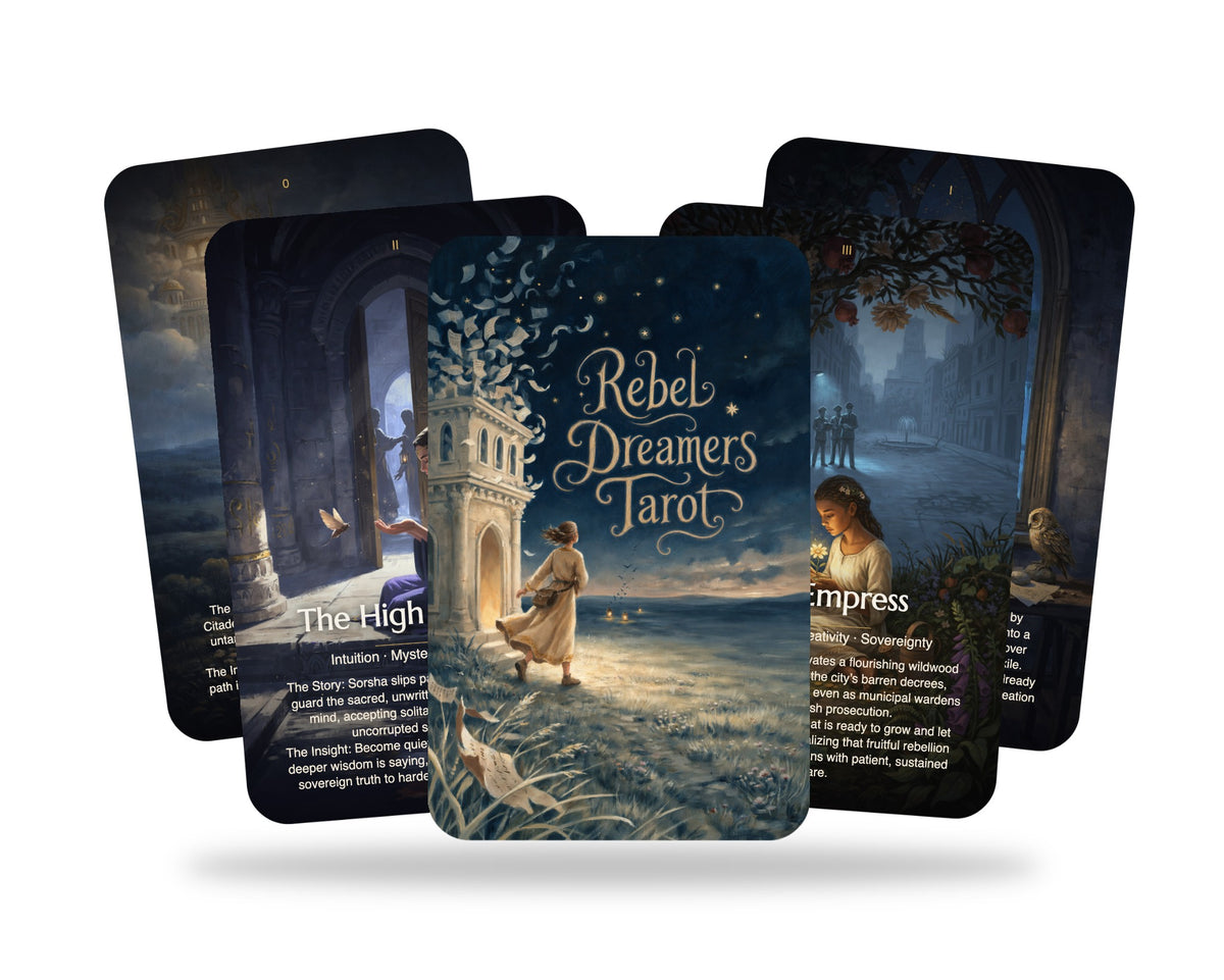 Rebel Dreamers Tarot — arrangement 5