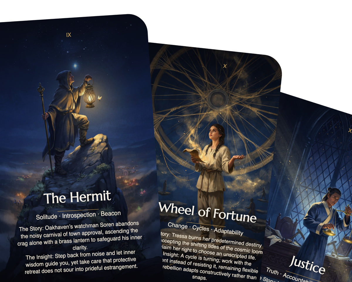 Rebel Dreamers Tarot — arrangement 8