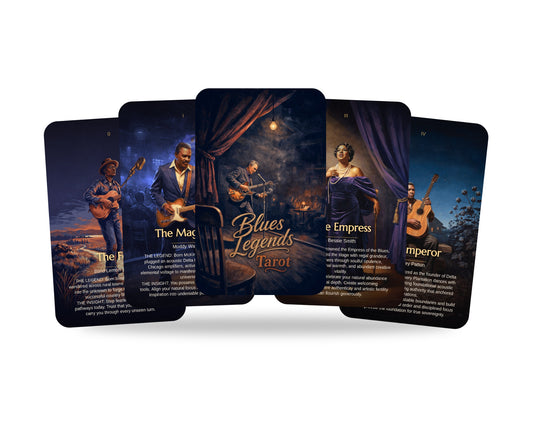 Blues Legends Tarot — arrangement 1