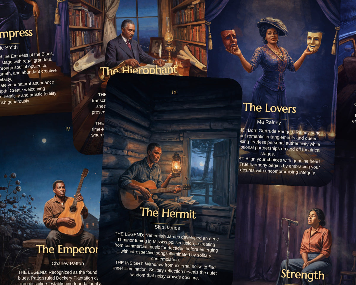Blues Legends Tarot — arrangement 2