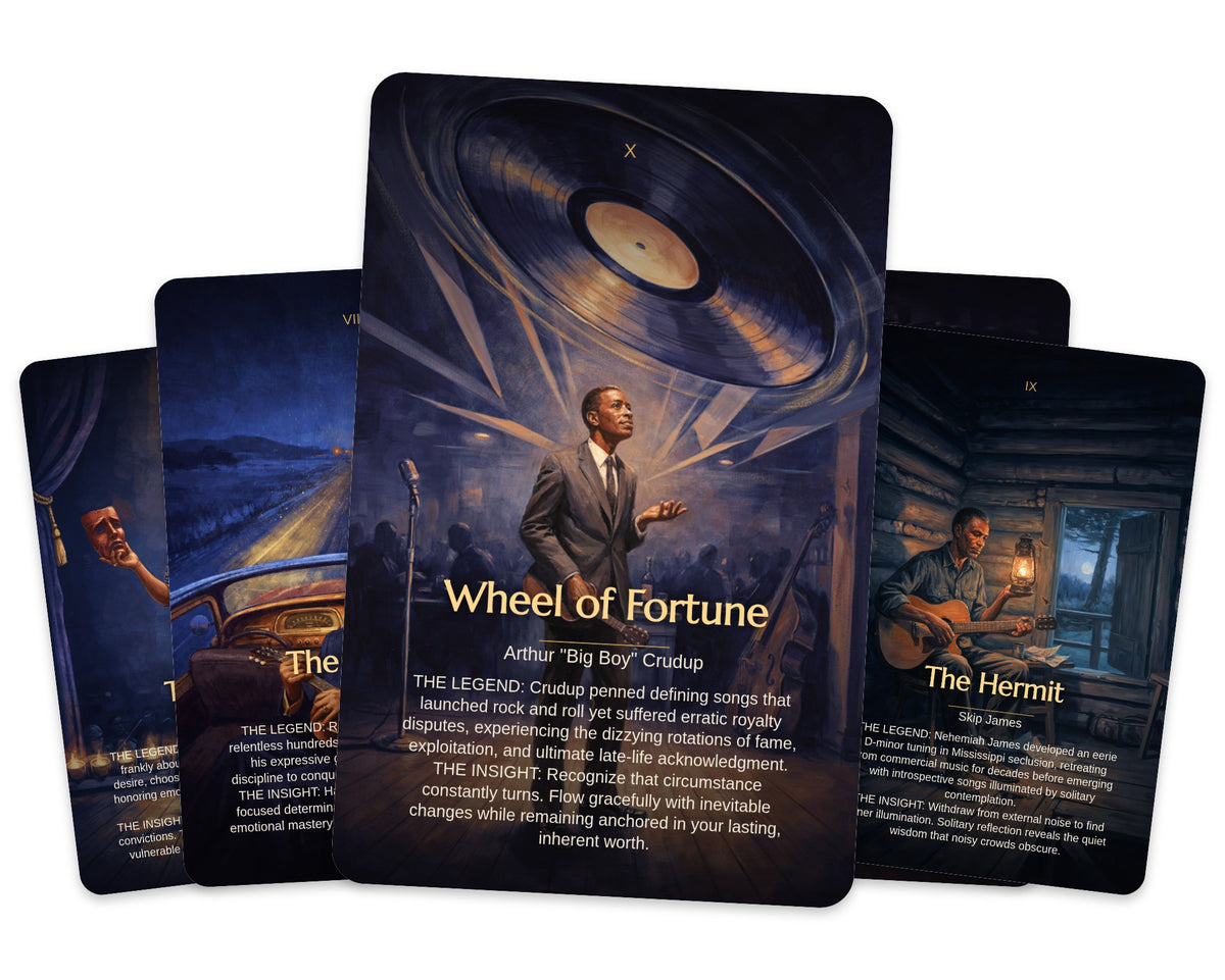 Blues Legends Tarot — arrangement 3