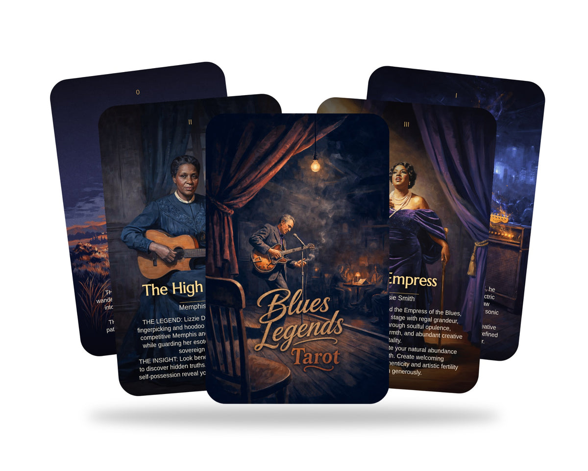 Blues Legends Tarot — arrangement 5