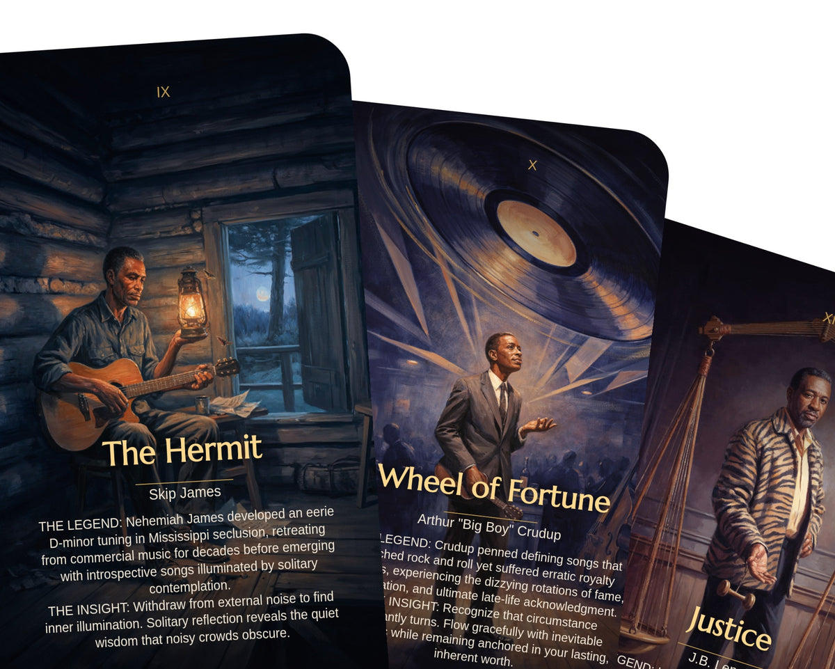 Blues Legends Tarot — arrangement 8