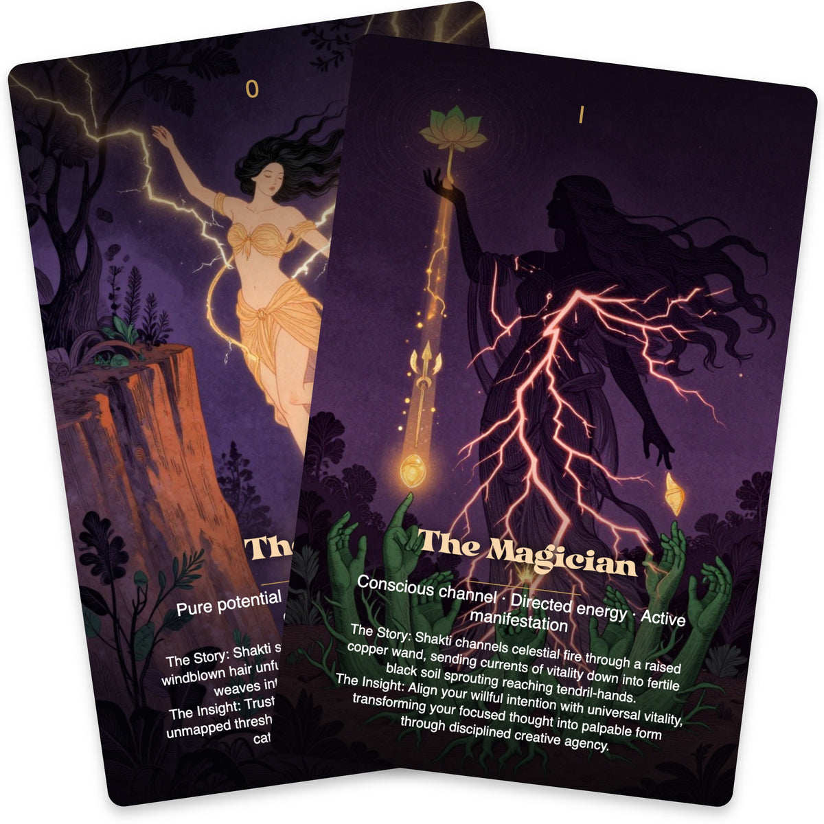 Shakti The Power of Becoming Tarot — arrangement 5