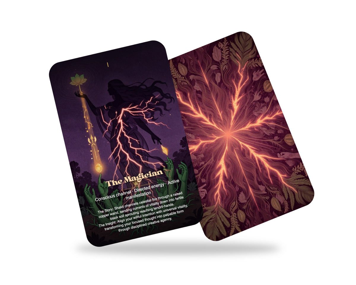 Shakti The Power of Becoming Tarot — arrangement 8