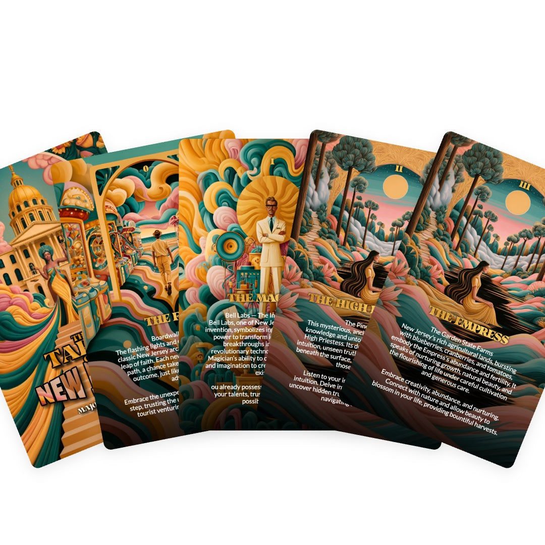 The Tarot of New Jersey - The 22 Major Arcana