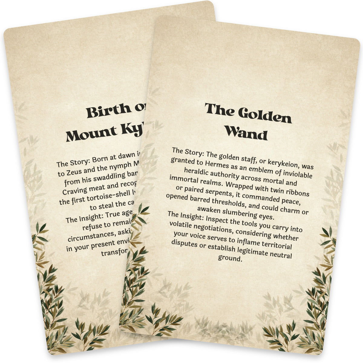 The Oracle of Hermes – Greek Messenger God Oracle Cards, 22-Card Mythology Deck — arrangement 10