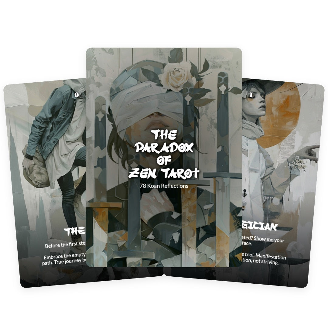 The Paradox of Zen Tarot - 78 Koan Reflections