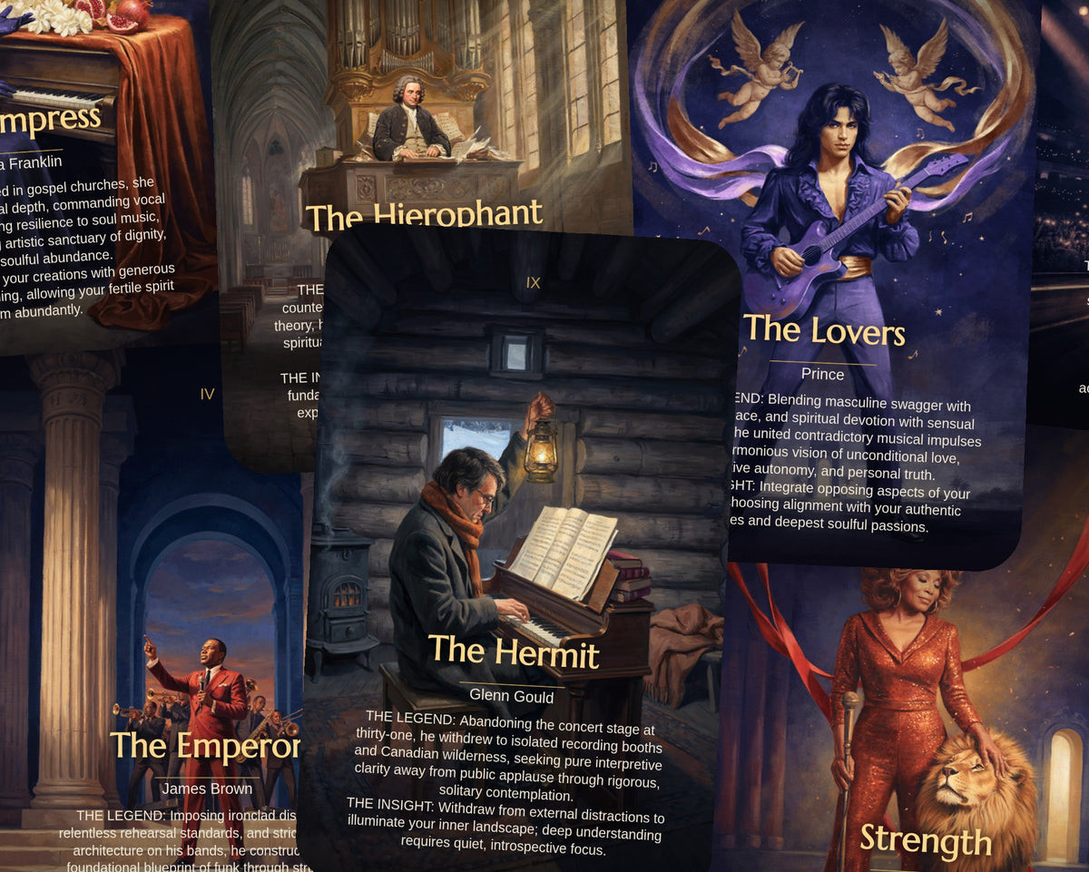 Music Legends Tarot — arrangement 2